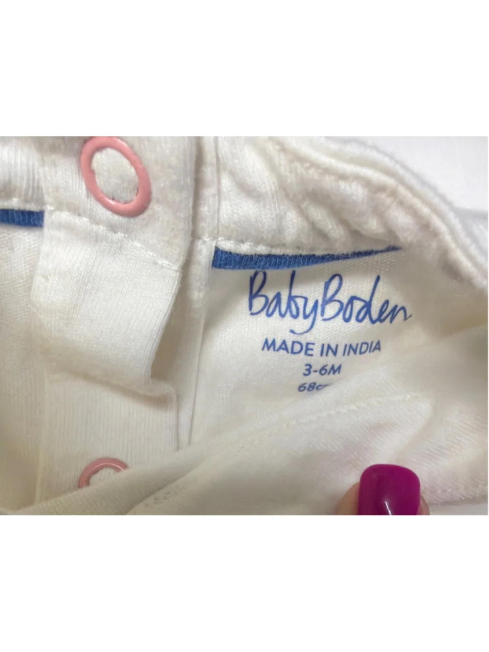 Baby Boden Girls Bunny Floral Casual Dress and Bloomers 3-6 Months